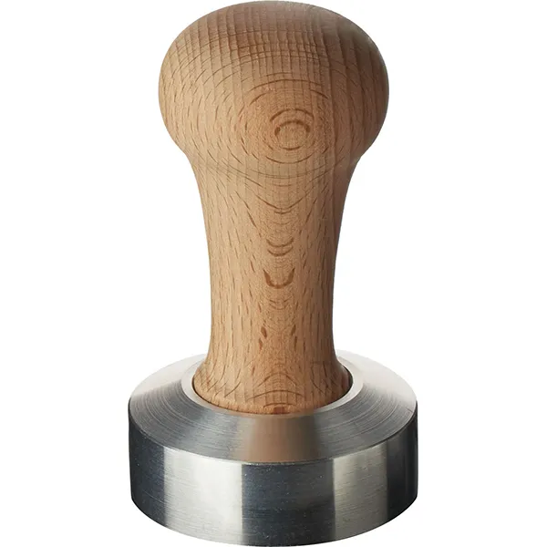 Темпер д/кофе цвет бук;дерево,металл;D=5.7, H=9.5с