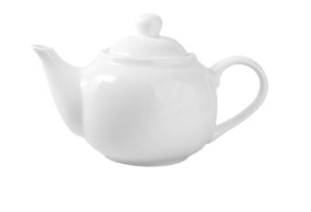 Чайник «Кунстверк»; фарфор; 0,5л; D=72,H=105,L=171мм; белый