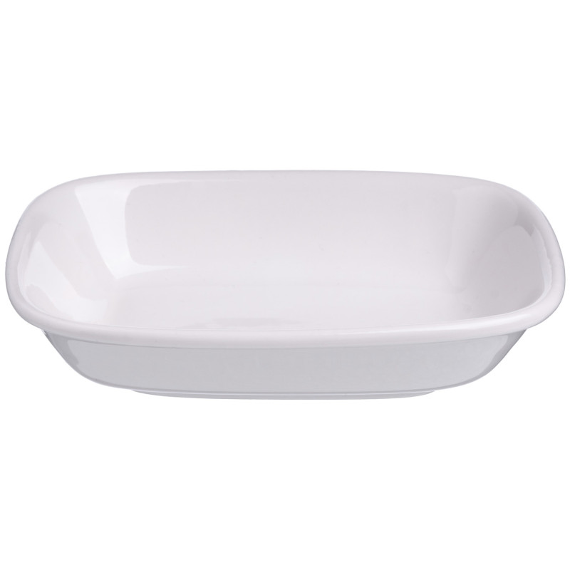 Соусник 100 мл. 120*85 мм. h=30 мм., касалетка Белый, форма Гурмэ Bonna /1/12/3612/