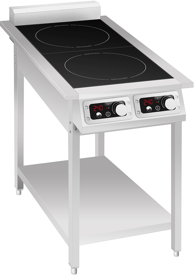 Плита индукционная Indokor IN3500-2PRO двухконфорочная на подставке