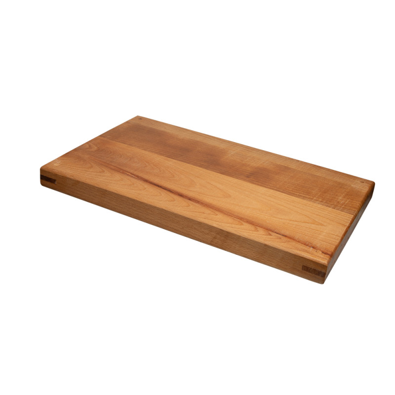 Доска 700х300х40 бук с дерев. стяжками и шкантами