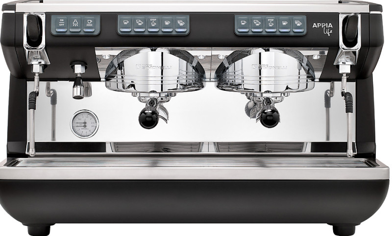 Кофемашина рожковая NUOVA SIMONELLI APPIA LIFE 2 GR S 220V выс.гр. полуавтомат черная