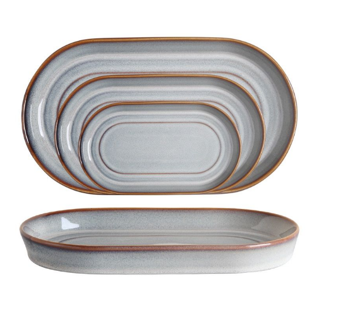 Блюдо овальное Evolution-Mont Blanc 24*13,5 см, P.L. Proff Cuisine