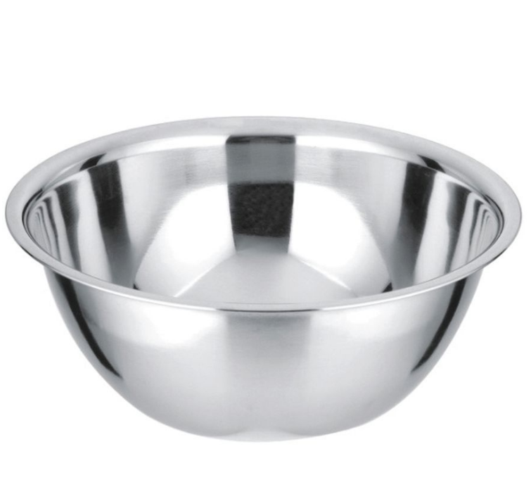 Миска d=22 см, 2,2 л металлическая, P.L. Proff Cuisine