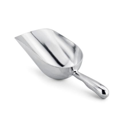 Совок для льда/сыпучих продуктов 350 мл. 260 мм. алюм MGsteel