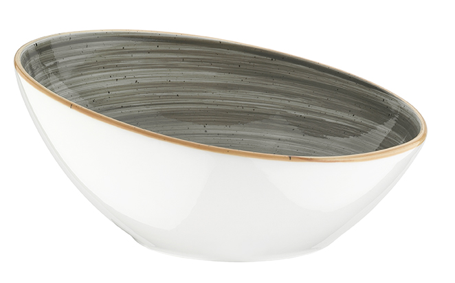 Соусник 60 мл. d=80 мм. h=30/46 мм. скошенный край Спейс, форма Ванто Bonna /1/24/3456/