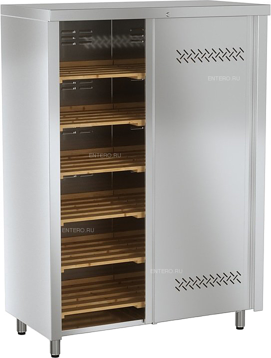 Шкаф для хлеба ШЗХ-С-1200.600-02-К (без полок)