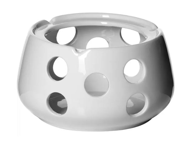 Подставка д/подогрева чайника «Кунстверк» фарфор; D=11,H=7см; белый