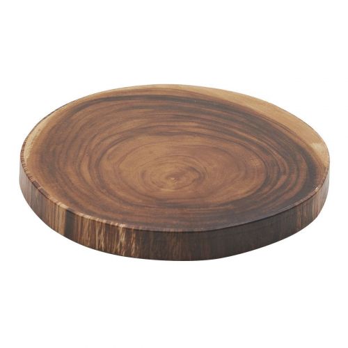 Блюдо поднос меламиновый d=33.5см h=3см P.L.Аfrican wood 2