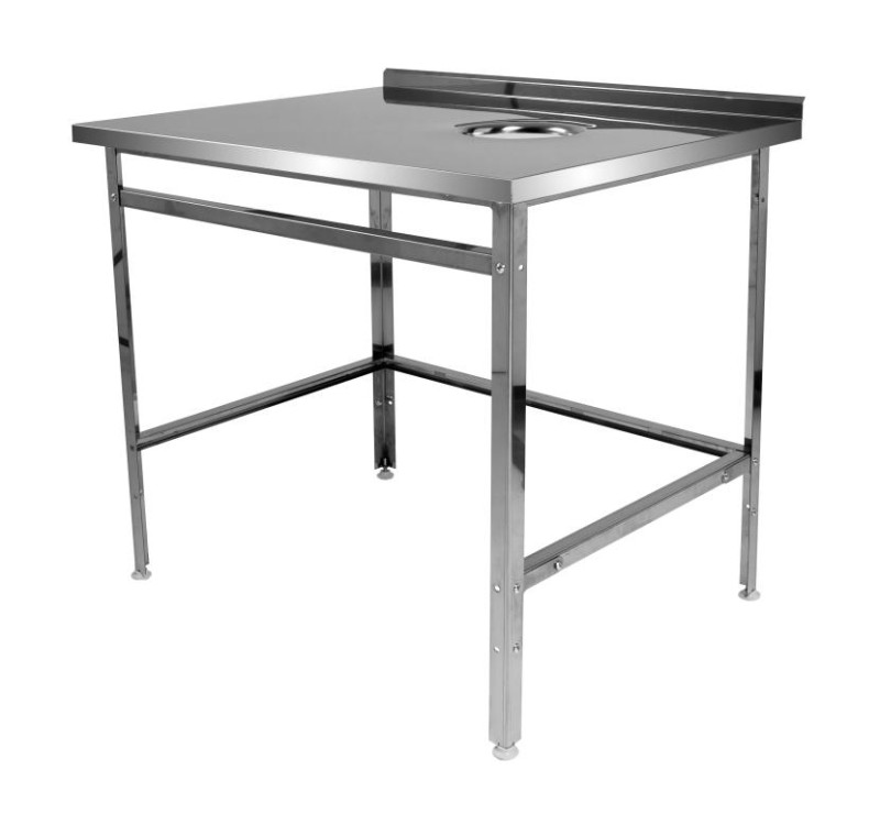 Стол для сбора отходов HESSEN СППцо 6×6 (нерж)