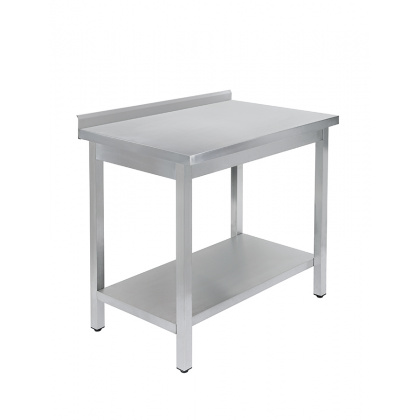 Стол универсальный Luxstahl СПУ-6/6 со сплошной полкой нерж