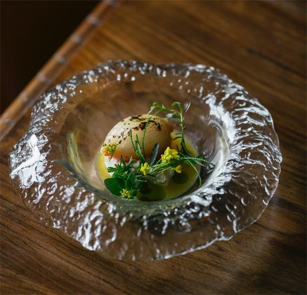 Тарелка для пасты d 25 см h 5 см, стекло, прозрачная, Io