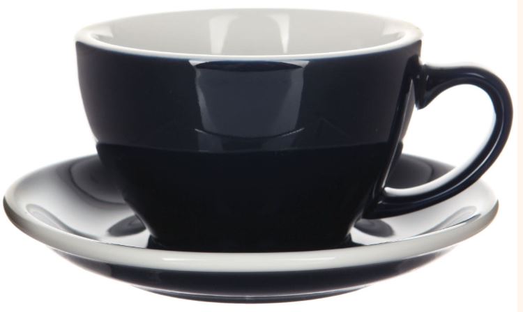 Кофейная пара Loveramics Egg 300 ml синяя