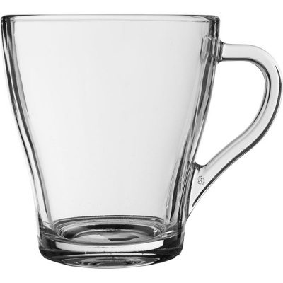 Чашка чайная «Грация»; стекло; 250мл; D=84, H=95мм; прозр.