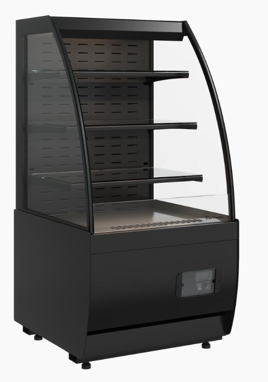 Витрина кондитерская CARBOMA K70 VM 0,6-2 Standard версия 2.0 открытая (Techno 9005)