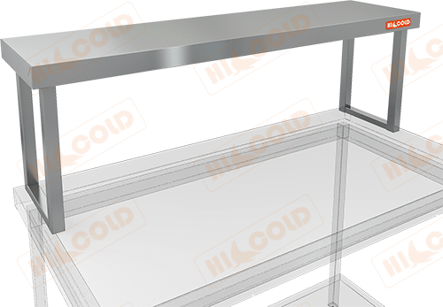 Полка настольная одинарная HICOLD НПСТ1-14,85/4 (1485х400х400)