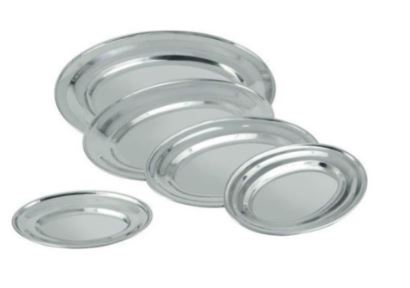 Блюдо овальное нерж. 41*29 см. MGsteel /1/36/ ТП