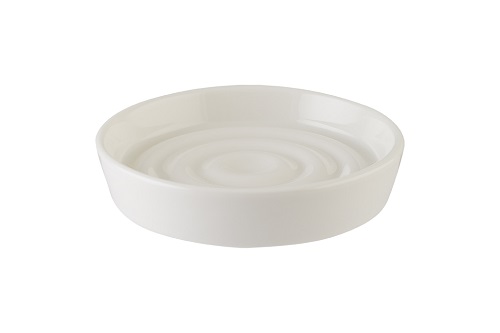 Соусник 75 мл. d=100 мм. для оливкового масла Белый Нит, тонкий край Bonna /1/12/2628/