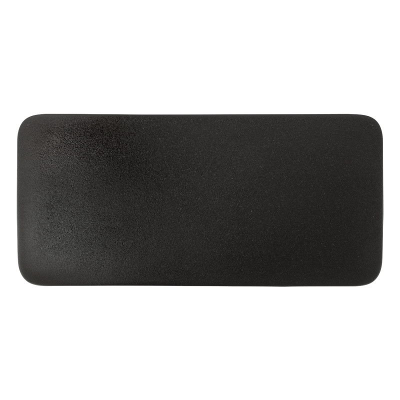 Блюдо прямоугольное 14" 365х170х17мм, черный "Corone Bushido"