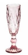 Бокал флюте 150 мл, фиолетовый, 6 шт. в наборе, стекло, P.L. - BarWare