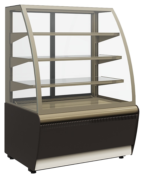 Витрина кондитерская CARBOMA K70 VV 0,9-1 Standard (ВХСв - 0,9д Люкс)