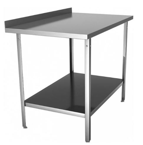 Стол пристенный с полкой сплошной HESSEN СП 18/6 оц