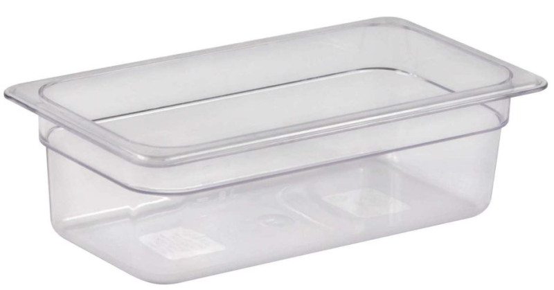 Гастроемкость поликарб.1/3х4"(100мм)327х176[JW-P13