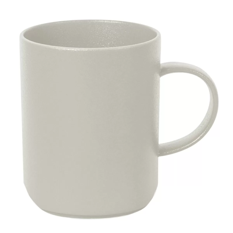 Кружка 350 мл,фарфор "NOBLE" серия "Fine Plus-Light Grey"