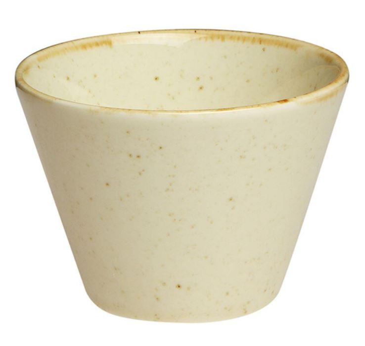 Чаша коническая 11,5 см 400 мл фарфор цвет желтый Seasons