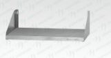 Полка навесная открытая ПНОн - 1000*300*180 "Norma Inox", нерж. сталь, перфорация