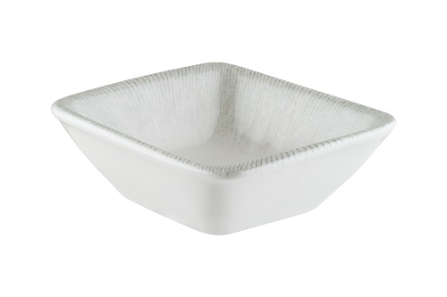 Соусник 80 мл. 80*85 мм. h=28 мм. Ирис Серый, форма Мув Bonna /1/24/4608/