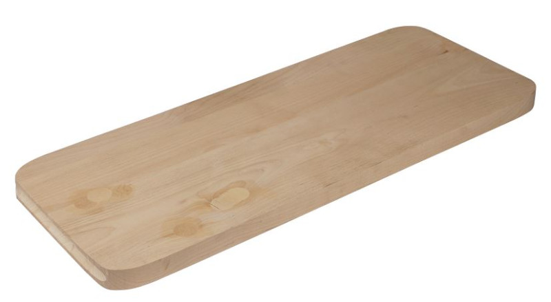 Доска разделочная 700х300х30 мм береза с пазом