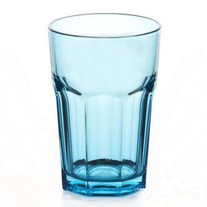 Хайбол «Энжой»; стекло; 350мл; D=83, H=122мм; синий