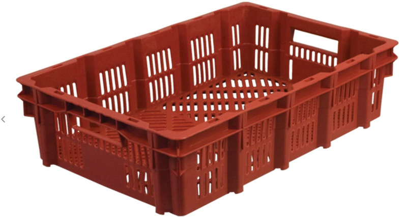 Евролоток 600х400х150 мм перфорированный, ПЭНД