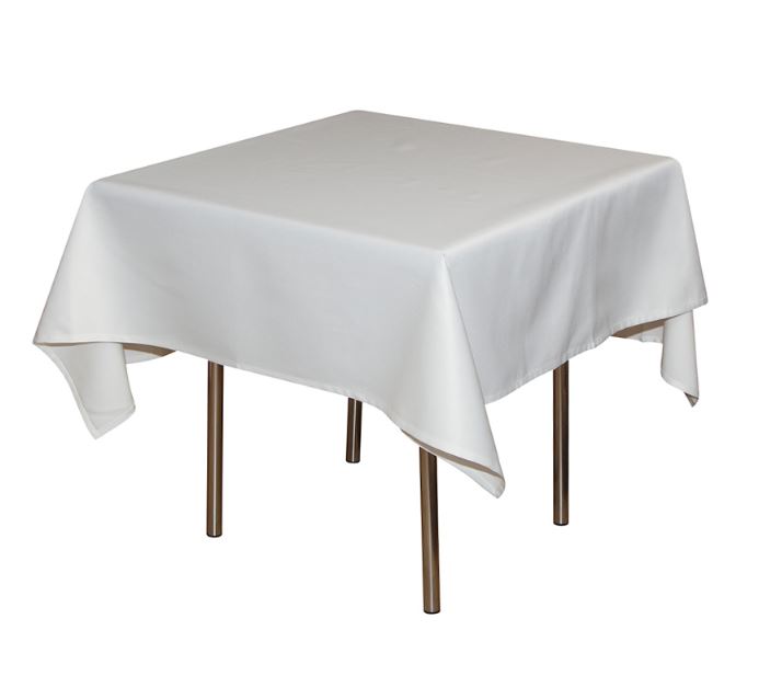 Скатерть 145х195 см «Журавинка» белая (гладь)
