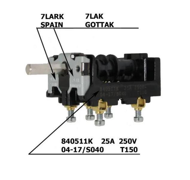 Переключатель 7LA 840511К «Gottak»