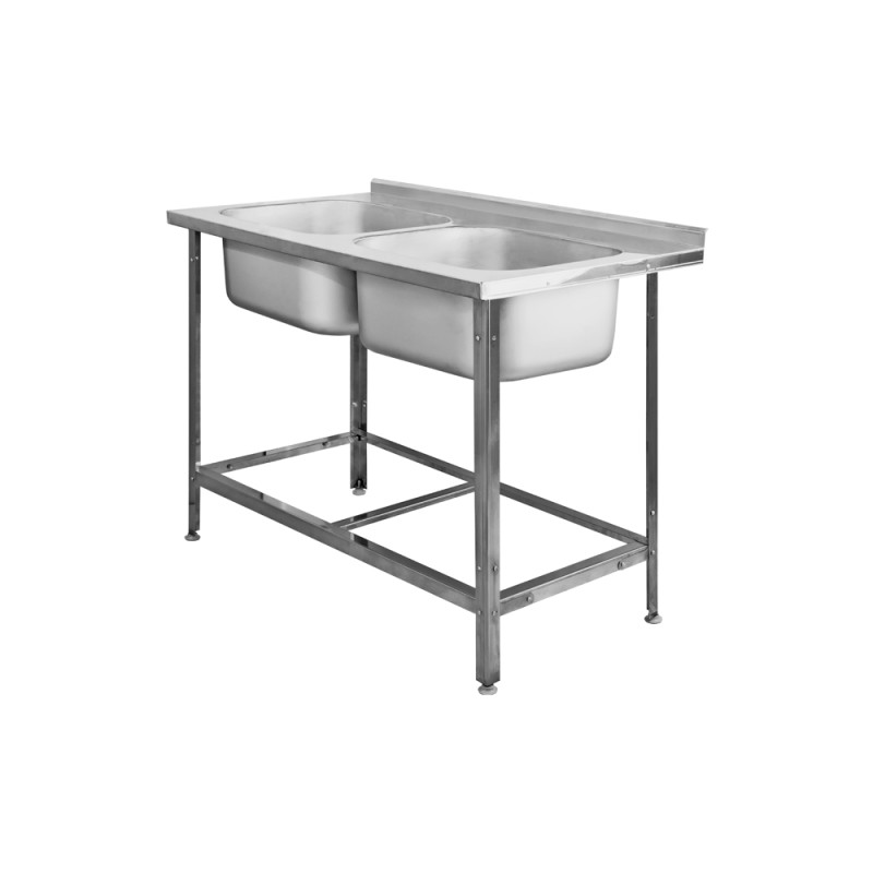 Ванна цельнотянутая двухсекц. ВМЦ 2/12645 нерж.