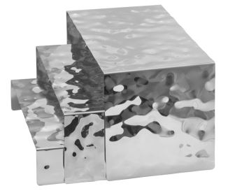 Подставка прямоугольная 280х150х150 мм нерж Luxstahl