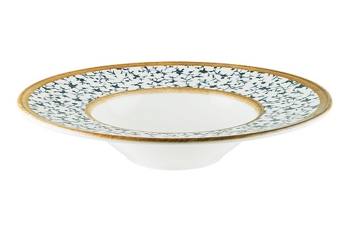 Тарелка для пасты d=280 мм. 400 мл. белая середина Калиф, форма Банкет Bonna /1/6/396/