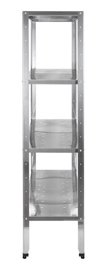 Стеллаж кухонный с перфорированными полками Luxstahl СРП-1800*900*600