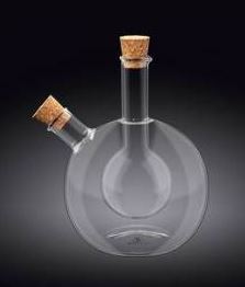 Бутылка для масла и уксуса 300/60 мл. 2в1 Термостекло Wilmax /1/60/ 888954