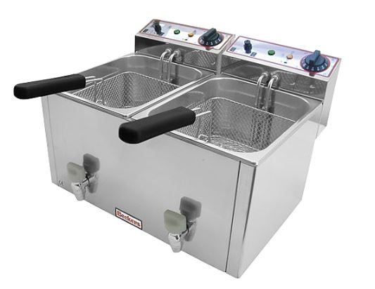 Фритюрница BECKERS FR 8+8 LT