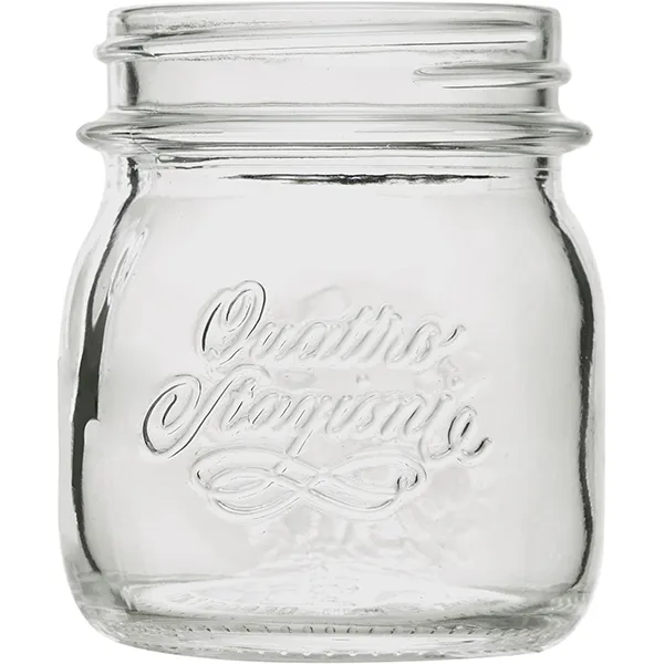 Банка (кружка) б/крышки «Кватро Стаджони» стекло; 250мл; D=86,H=93мм; прозр.
