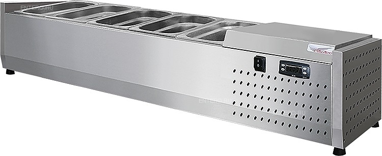 Настольной холодильной витриной ToppingBOX 1200