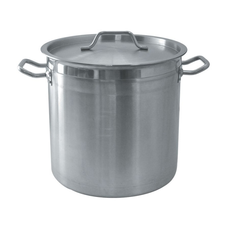 Кастрюля-котел Eco Line с крышкой 17 л, 28*28 см, усиленная сталь, P.L. Proff Cuisine