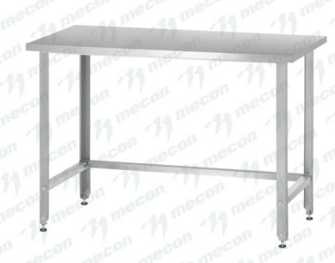 Стол производственный СПРн - 600*600*860 "Norma Inox", борт (полка-обвязка; ножка угловая)