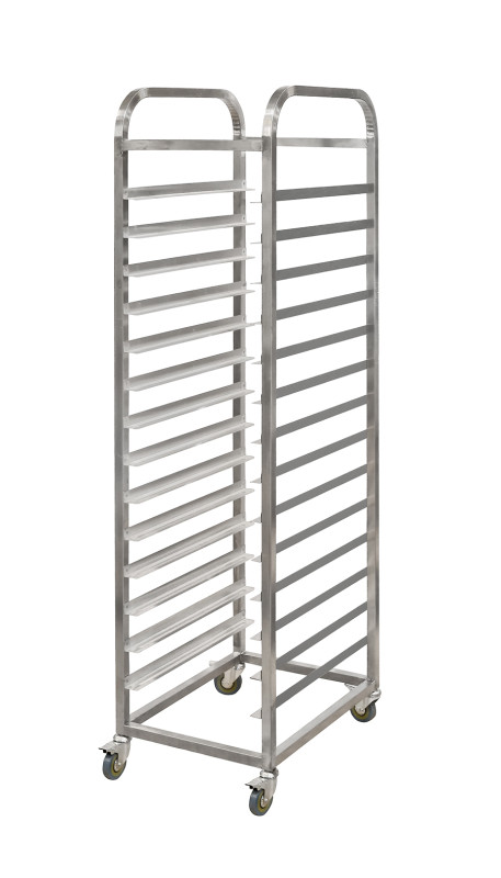 Тележка-шпилька для гастроемкостей LUXSTAHL ТШГ-14 нерж