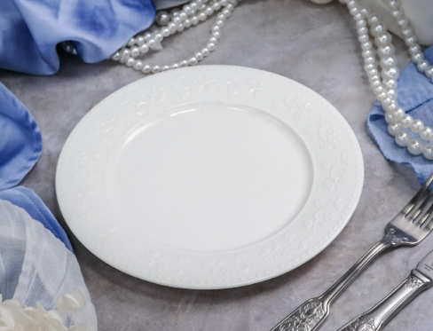 Тарелка мелкая d 21 см h 1,9 см, фарфор, Primavera