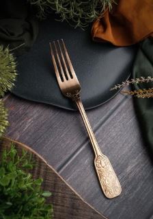 Вилка столовая COMAS серии Versailles 18/10 Satin Copper