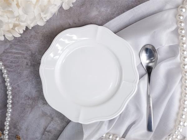 Тарелка мелкая d 21 см h 2 см, фарфор, Grazia